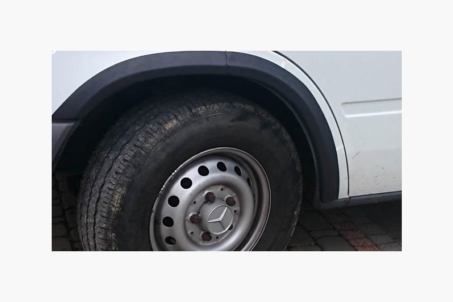 Volkswagen LT 1995-2006 Fender flares (6 pcs, black) Image