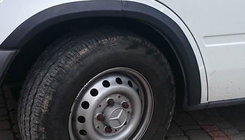 Volkswagen LT 1995-2006 Fender flares (6 pcs, black) photo 1