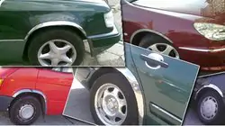 Mercedes C-сlass W205 2014-2021 Stainless Steel Fender Trim (4 pcs) photo 6