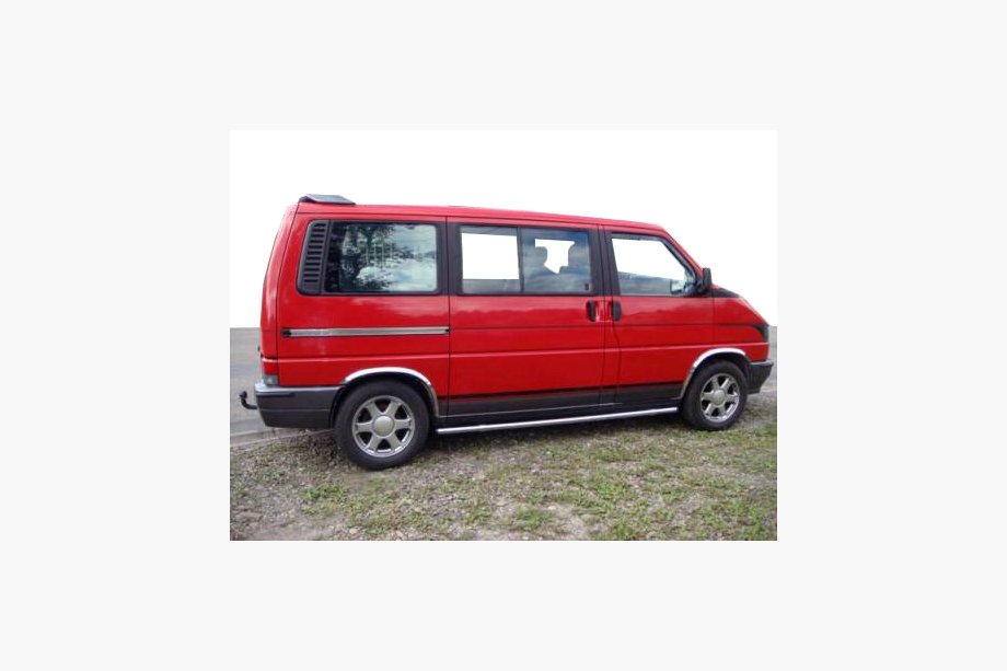 Volkswagen T4 Caravelle/Multivan 1990–2003 Fender flares (4 pcs, stainless steel) Image