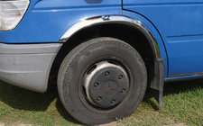Mercedes Sprinter W901/902/903/904/905 1995–2006 Stainless Steel Fender Trim (4 pcs) photo 1