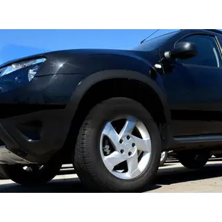 Fender Flares (4 pcs, Black Metal) photo 1