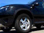 Renault Duster 2008–2017 Fender Flares (4 pcs, Black Metal) Black Matte photo 1