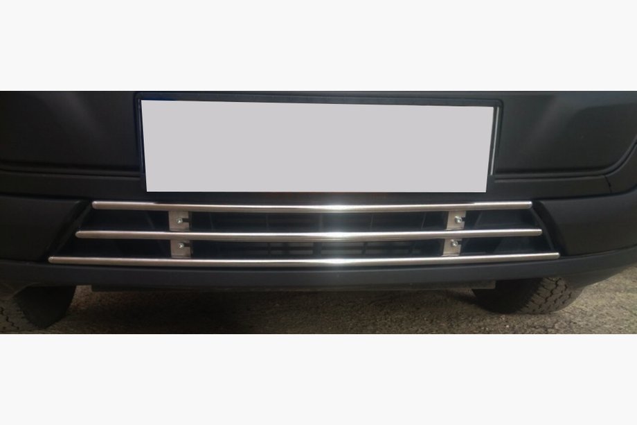 Fiat Doblo II 2010-2022 Bumper Grille (Stainless Steel) Image