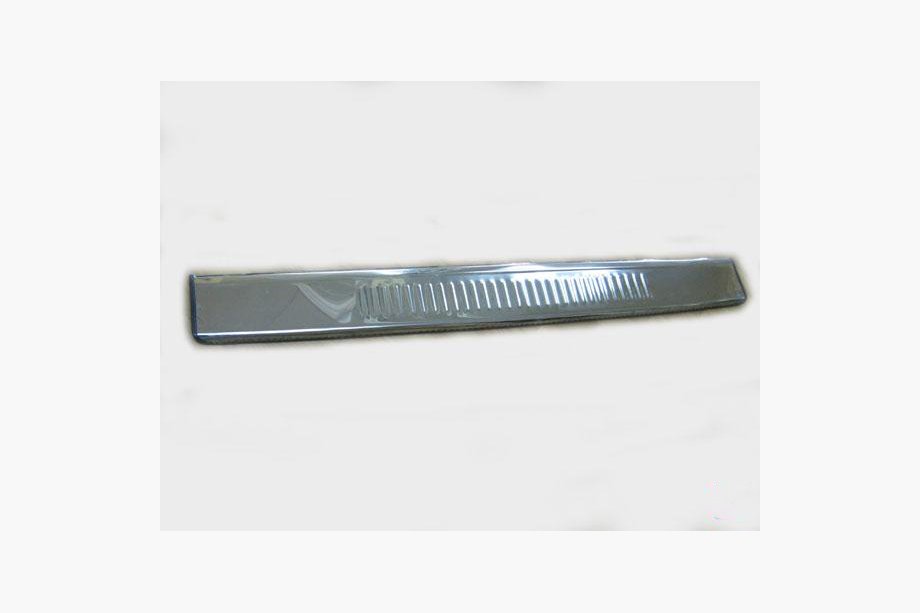 Fiat Doblo I 2005-2010 Rear Bumper Protector Carmos Stainless Steel Image