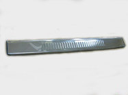 Fiat Doblo I 2005-2010 Rear Bumper Protector Carmos Stainless Steel photo 1