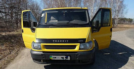 Ford Transit 2000–2014 Hood Deflector 2000-2006 VIP photo 1