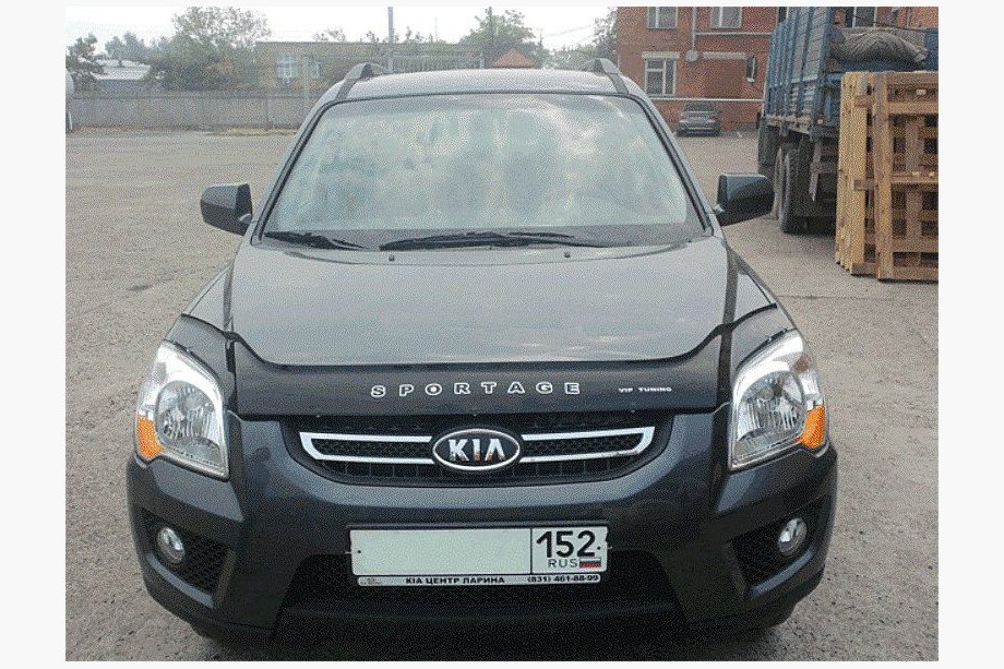 Kia Sportage 2004-2010 Hood Deflector (VIP) Image