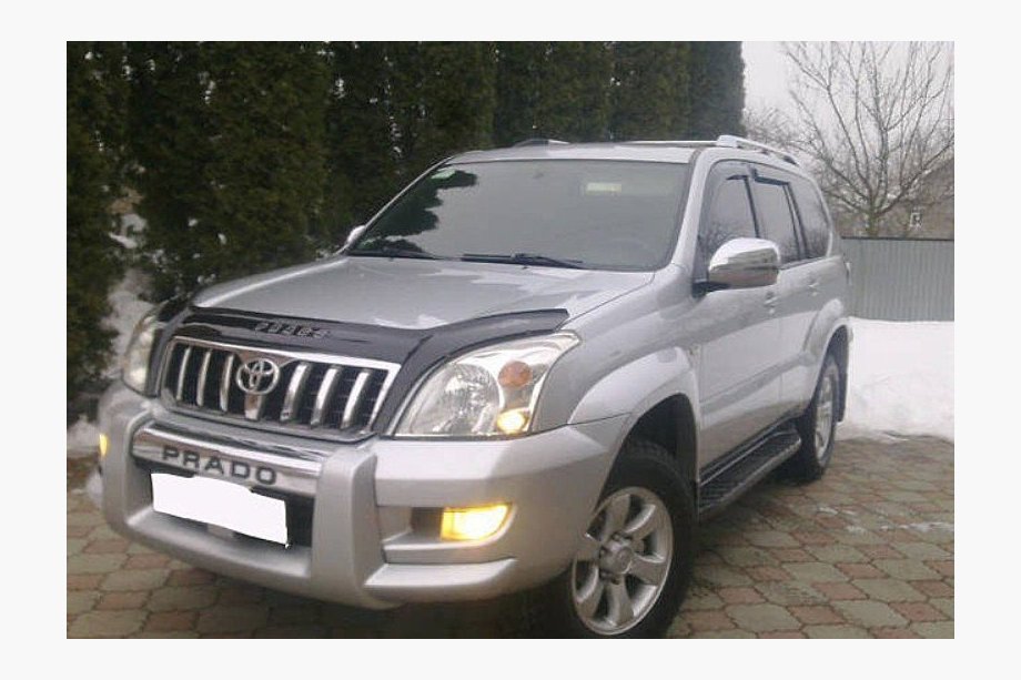Toyota Land Cruiser Prado 120 2002-2009 Hood Deflector (VIP) Image