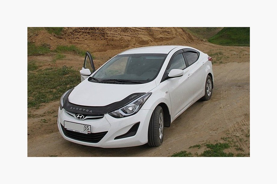 Hyundai Elantra (MD/UD) 2011-2015 Hood Deflector VIP Image