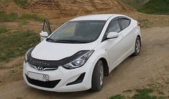 Hyundai Elantra (MD/UD) 2011-2015 Hood Deflector VIP photo 1