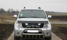Nissan Navara 2006-2015 Hood Deflector VIP (2005-2010) photo 1