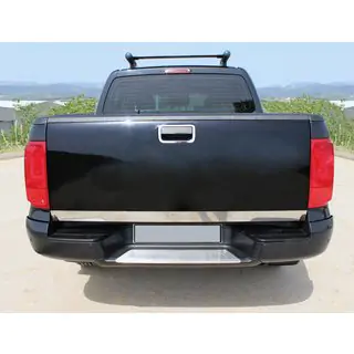 Trunk trim stainless steel