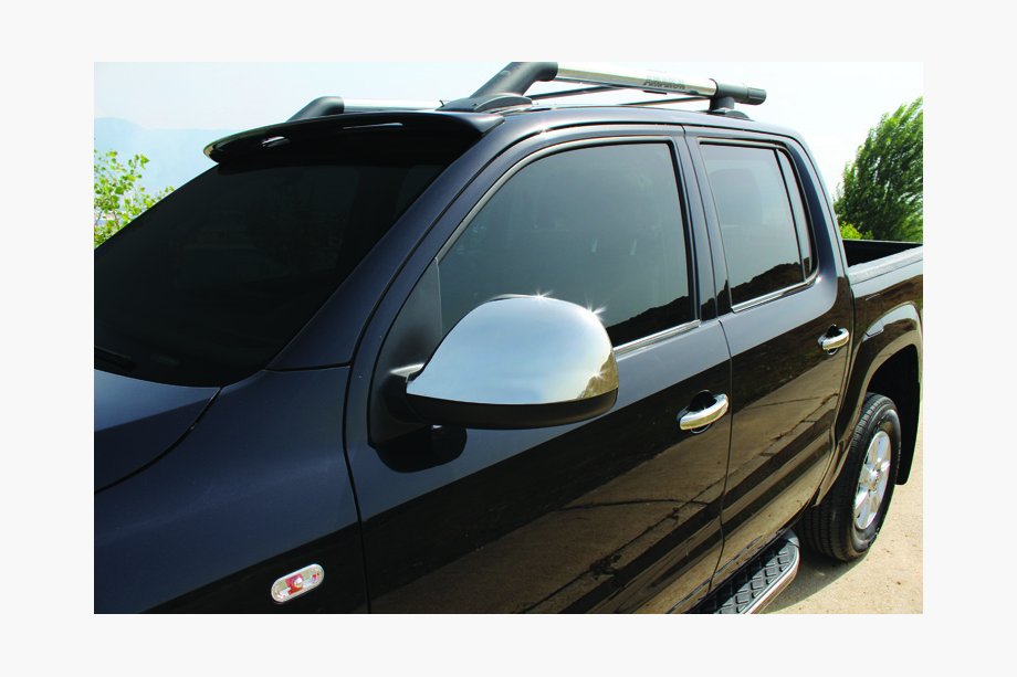 Volkswagen Amarok 2010-2022 Mirror Covers (2 pcs, Stainless Steel) Image