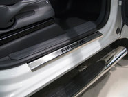 Volkswagen Amarok 2010-2022 Door Sill Covers Nataniko (4 pcs, Stainless Steel) photo 1