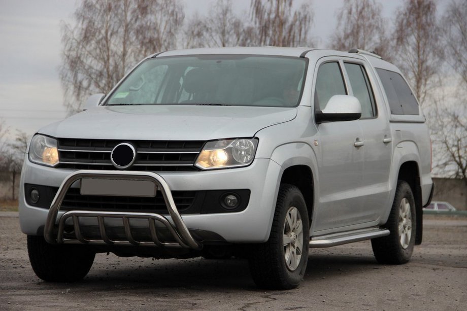 Volkswagen Amarok 2010-2022 Bull Bar WT002 (Stainless Steel) Image