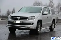 Volkswagen Amarok 2010-2022 Front Bar ST018-2 (Stainless Steel) photo 3