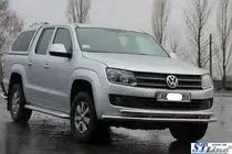 Volkswagen Amarok 2010-2022 Front Bar ST018-2 (Stainless Steel) photo 4