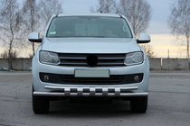 Volkswagen Amarok 2010-2022 Front Bar ST015 (Stainless Steel) photo 2
