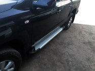 Volkswagen Amarok 2010-2022 Side Steps Allmond Grey (2 pcs, Aluminum) photo 1