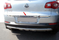 Volkswagen Tiguan 2007-2016 Trunk trim stainless steel photo 9