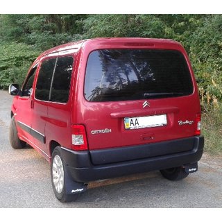Premium Custom Fit Mud Flaps with Recess (2 pcs) Citroen Berlingo 1996-2008 photo 2