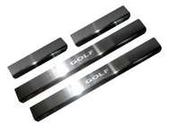 Volkswagen Golf 7/E-Golf 2012-2020 Door Sill Covers Nataniko (4 pcs, Stainless Steel) Premium - 3M Tape, 0.8mm photo 1