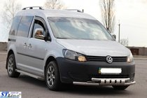 Volkswagen Caddy 2010-2015 Front Bar Shark ST015 Stainless Steel photo 3