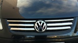 Volkswagen Caddy 2004-2010 Chrome Grille Covers Life (6 pcs, Stainless Steel) photo 2
