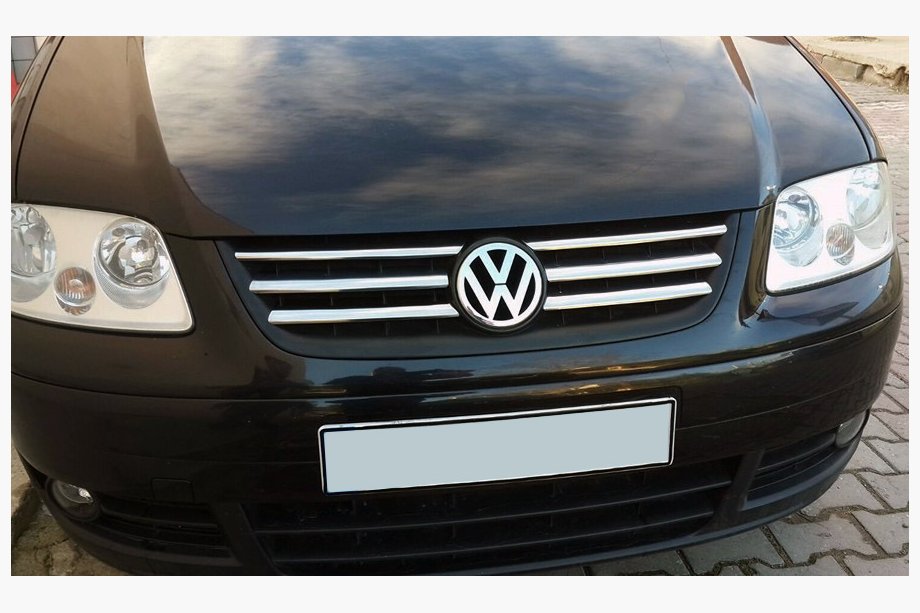 Volkswagen Caddy 2004-2010 Chrome Grille Covers Life (6 pcs, Stainless Steel) Image