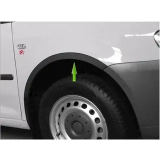 Fender flares (black matte) photo 2