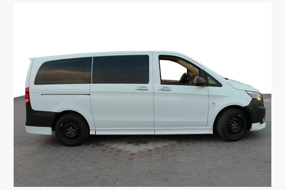 Mercedes Vito/V-class W447 2014- Side skirts (primed for painting) Image