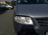 Volkswagen Caddy 2004-2010 Headlight eyebrows (black) Black Matte photo 6