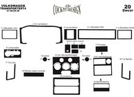 Volkswagen T4 Caravelle/Multivan 1990–2003 Dashboard Trim Covers (1996-1999) Wood photo 6