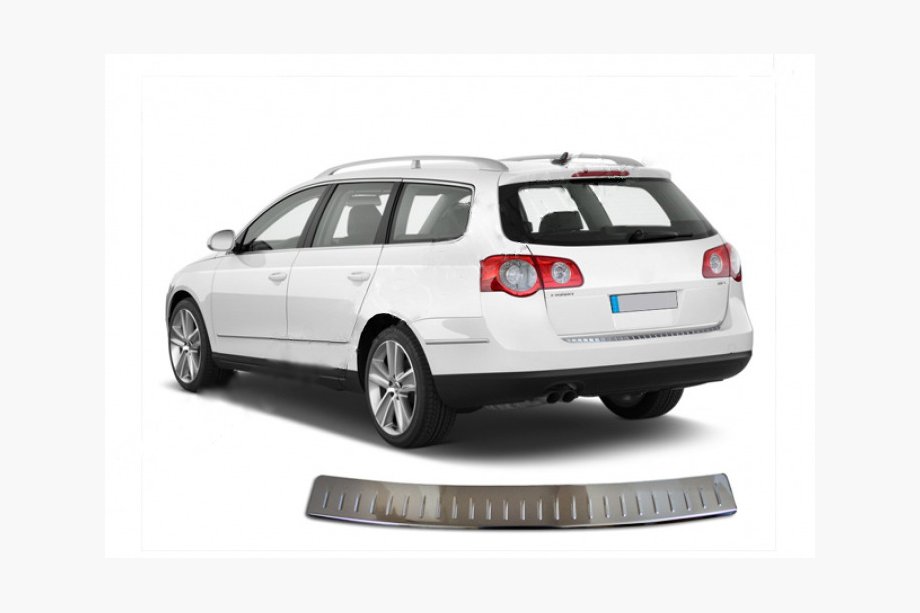 Volkswagen Passat B6 2006-2012 Rear Bumper Protector OmsaLine (SW only) Image