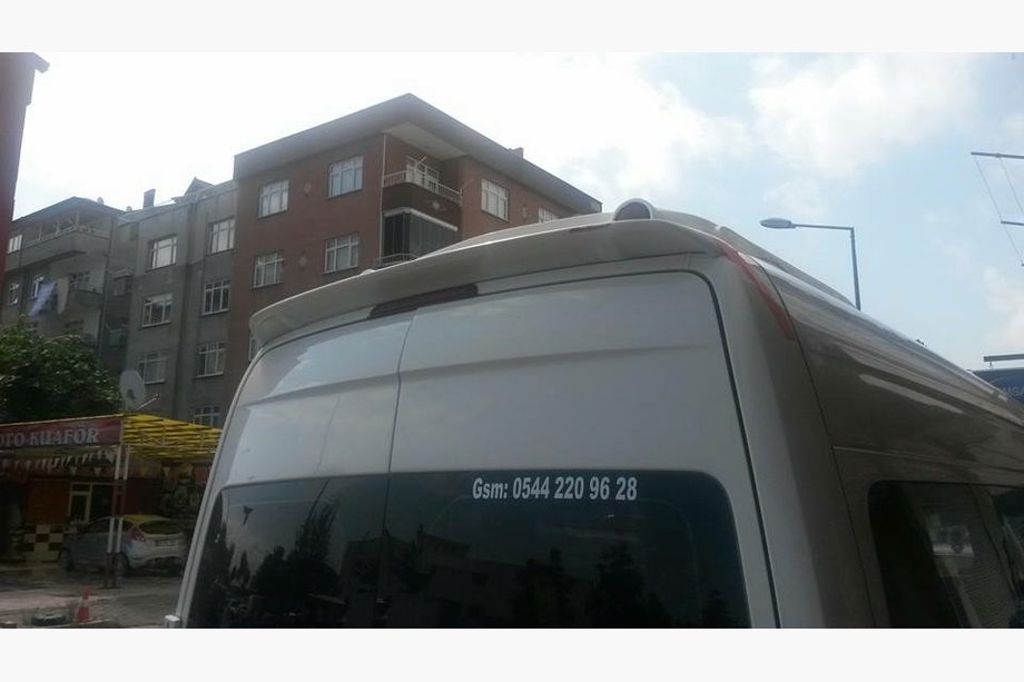 Volkswagen Crafter 2006-2016 Anatomik Spoiler (slim model, primed for painting) Photo 4