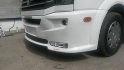 Volkswagen Crafter 2006-2016 Front bumper 2012↗ (Era with slope, primed for painting) photo 3