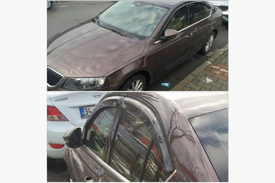 Skoda Superb 2009-2015 Window Deflectors SD (4 pcs, Perflex) Image