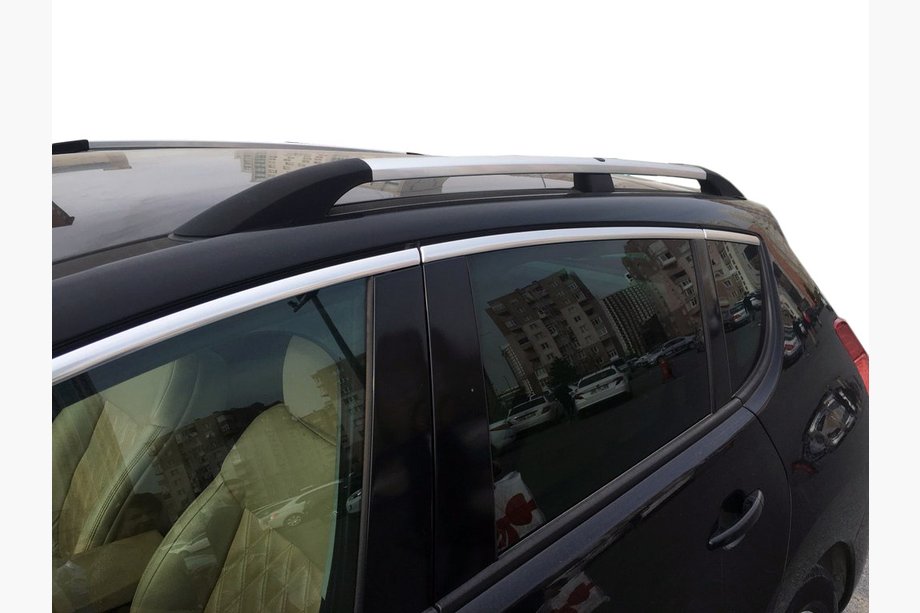 Peugeot 3008 2008-2016 Chrome Roof Rails (Plastic Mounting) Image