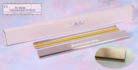 Volkswagen Scirocco 2008-2017 Door Sill Covers Natanika Standard (2 pcs, Stainless Steel) photo 1