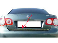 Volkswagen Jetta 2006-2011 Trunk trim stainless steel OmsaLine - Italian Stainless Steel photo 2