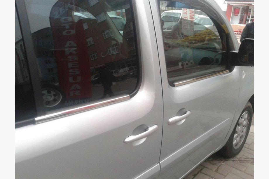 Renault Kangoo 2008–2020 Exterior Window Trim Stainless Steel (4 pcs) 2 pcs, OmsaLine - Italian Stainless Steel Photo 4