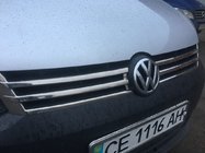 Volkswagen Caddy 2010-2015 Chrome Grille Covers (2 pcs, Stainless Steel) OmsaLine - Italian Stainless Steel photo 6