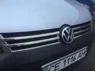 Volkswagen Caddy 2010-2015 Chrome Grille Covers (2 pcs, Stainless Steel) photo 6