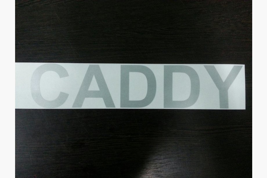 Volkswagen Caddy 2010-2015 Caddy Sticker Image