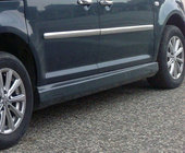 Volkswagen Caddy 2004-2010 Side Skirts Duo-Model (primed for painting) photo 1