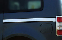 Volkswagen Caddy 2004-2010 Mouldings for sliding doors (Maxi, 2 pcs) photo 1