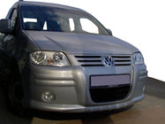 Volkswagen Caddy 2004-2010 Front bumper (cover, primed for painting) photo 2