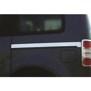 Mouldings for sliding door (2 pcs, stainless steel) photo 1