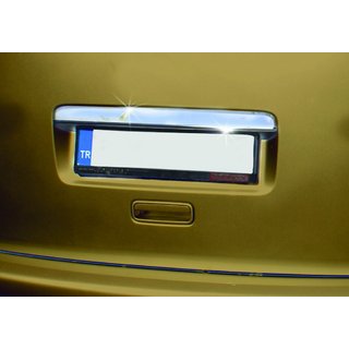 Chrome trim above license plate (1-door, stainless steel) photo 2
